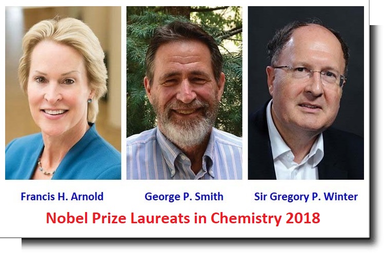 Nobel Prize Laureats in Chemistry 2018